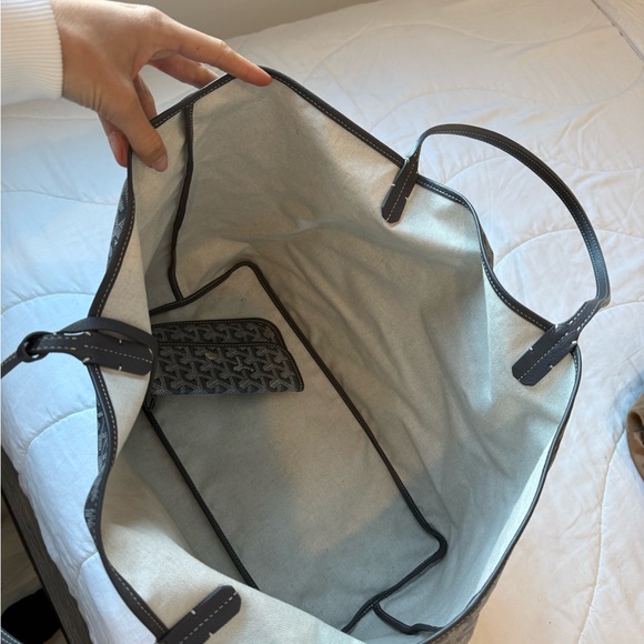 Goyard grey LE CABAS SAINT LOUIS - Picture 3 of 7